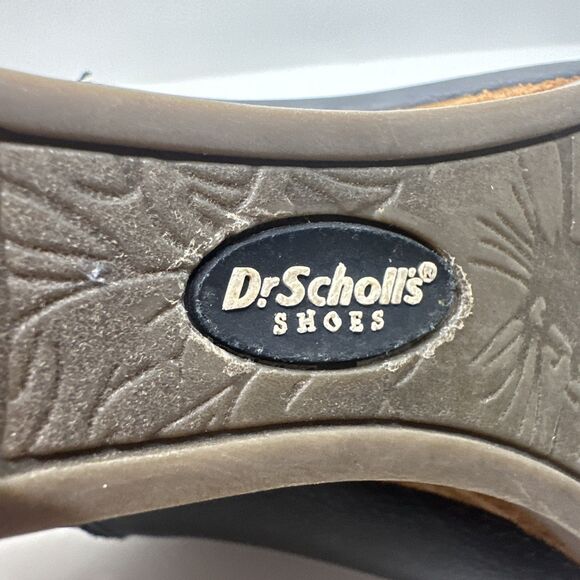 Dr Scholls Be Energized Wedge Bootie Women's Sz 9 M Black Slip-On Closed-Toe - Picture 13 of 13